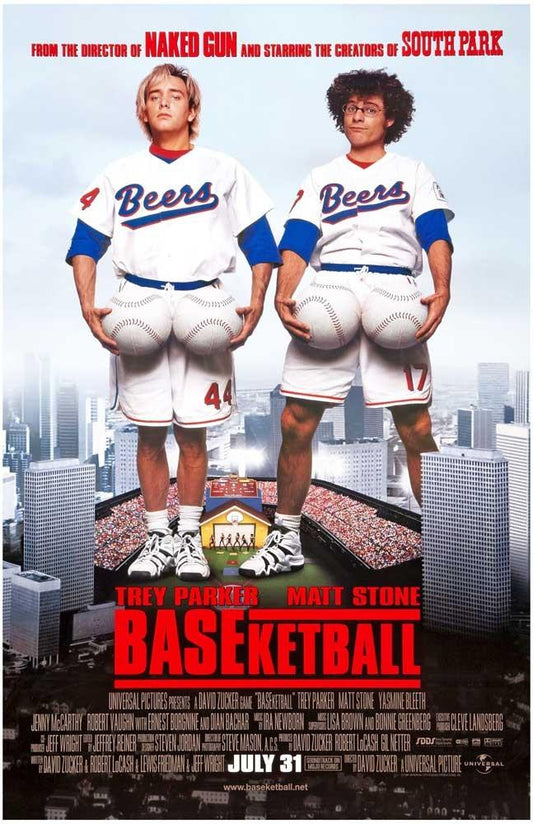 Trey Parker BASEKETBALL Matt Stone Jenny McCarthy movie poster 11x17