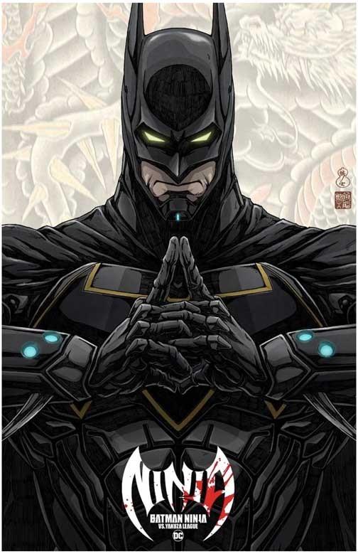 animated BATMAN NINJA VS YAKUZA LEAGUE movie poster 11x17