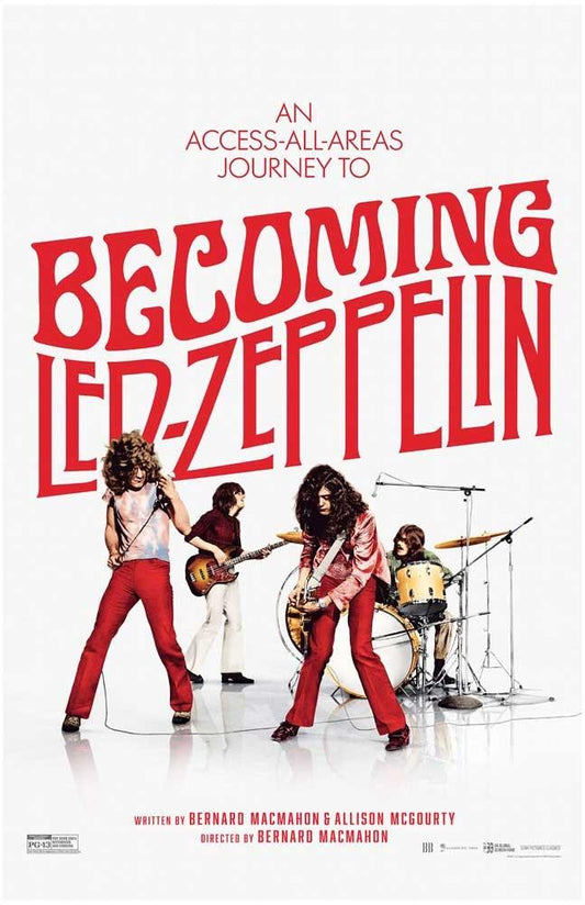 BECOMING LED ZEPPLIN movie poster 11x17
