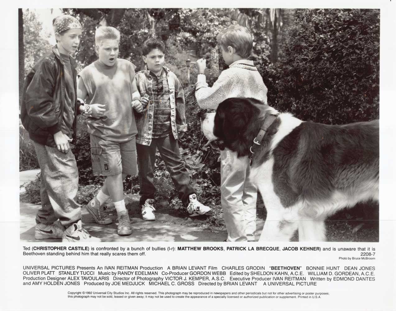 Christopher Castle BEETHOVEN original 8x10 press photo 1992