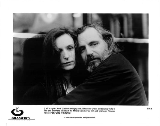 Rade Serbedzija BEFORE THE RAIN Katrin Cartlidge original 10x8 press photo 1994