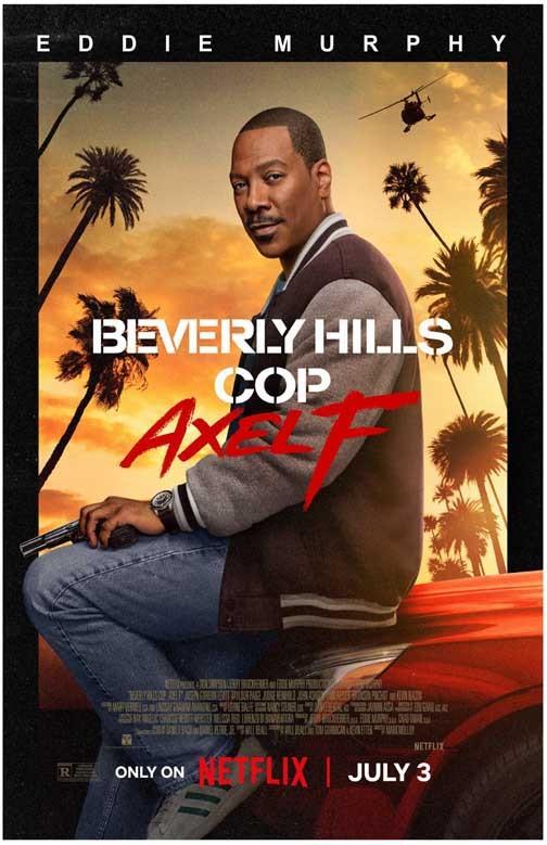 Eddie Murphy BEVERLY HILLS COP AXEL F movie poster 11x17