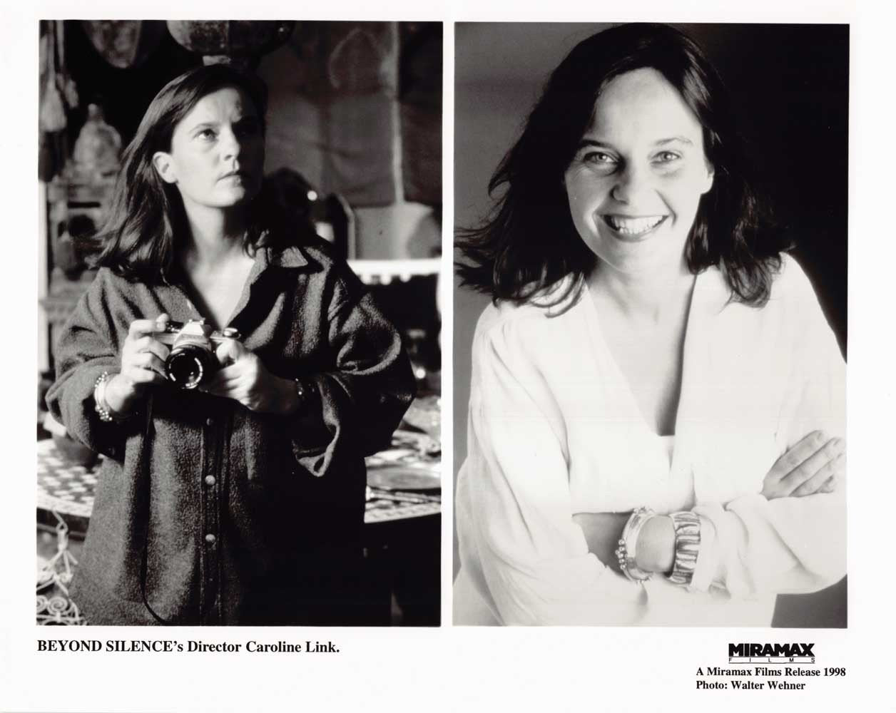 Tatjana Trieb BEYOND SILENCE Sylvie Testud original 8x10 press photos 1998