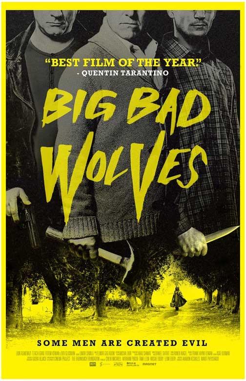 Lior Ashkenazi BIG BAD WOLVES Rotem Keinan Tzahi Grad movie poster 11x17