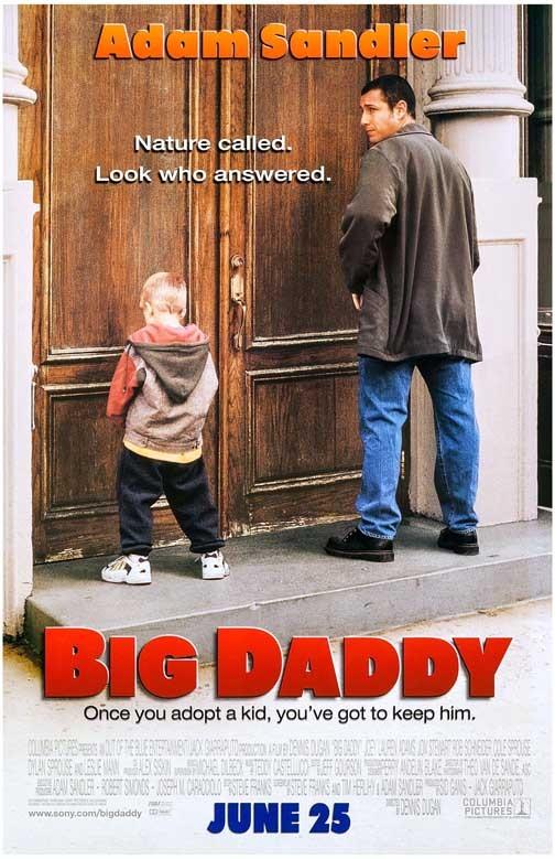 Adam Sandler BIG DADDY Jon Stewart movie poster 11x17