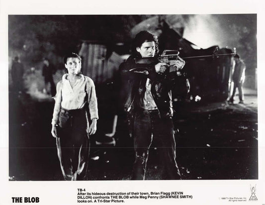 Kevin Dillon THE BLOB Shawnee Smith original 10x8 press photo 1988