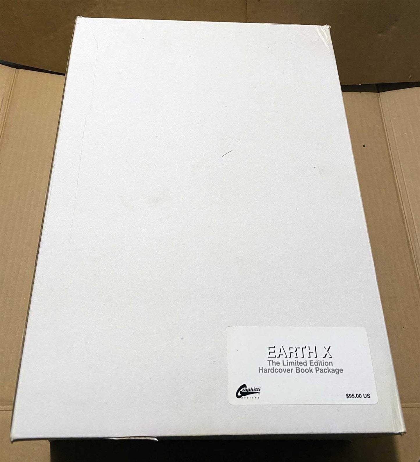 EARTH X Limited Edition Hardcover, SIGNED by ALEX ROSS & 3 others, CD, poster