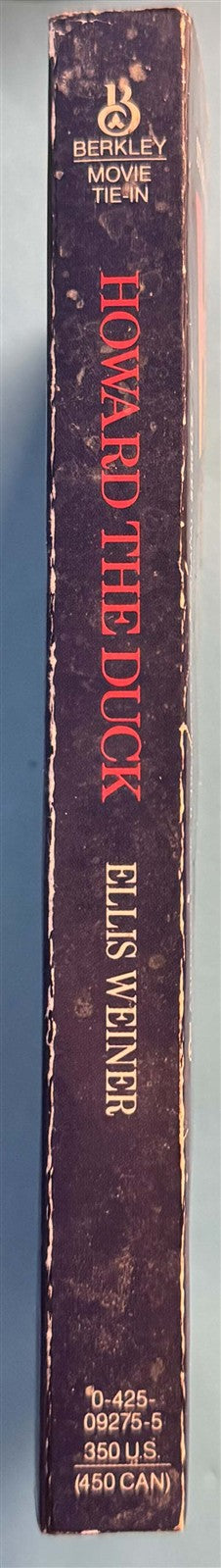 HOWARD THE DUCK movie-tie-in book Ellis Weiner (1986) Fine 1st edition