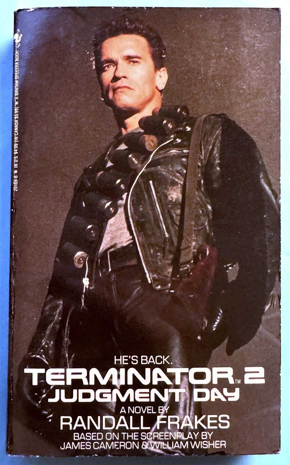 TERMINATOR 2 JUDGMENT DAY movie-tie-in book Randall Frakes 1991
