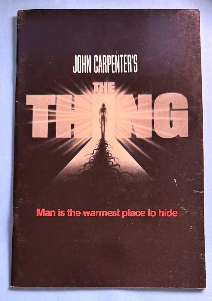 John Carpenter's THE THING promotional booklet J.W. Campbell short story 1982