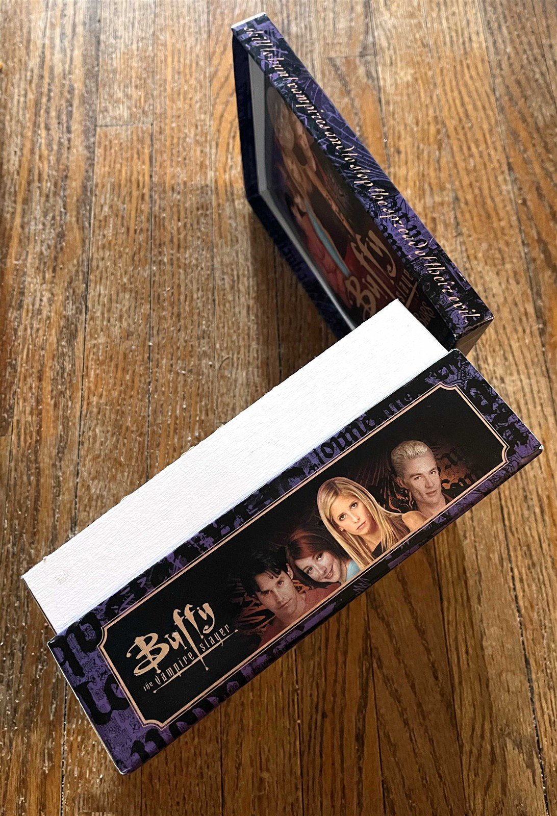 Sarah Michelle Gellar BUFFY THE VAMPIRE SLAYER Chocolate Bar empty box 2000