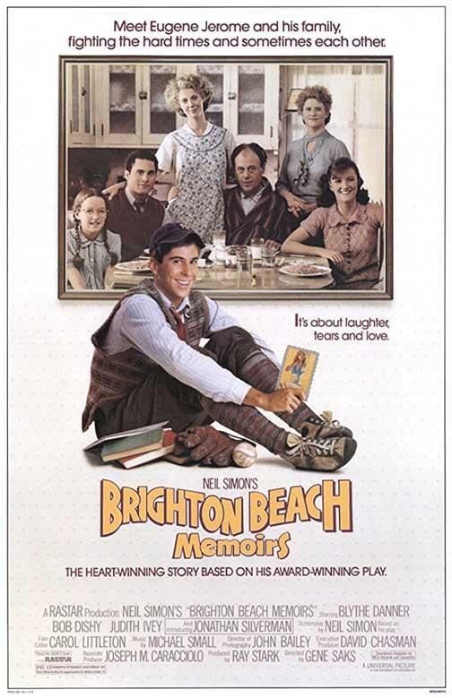 Jonathan Silverman BRIGHTON BEACH MEMOIRS movie poster 11x17 Neil Simon