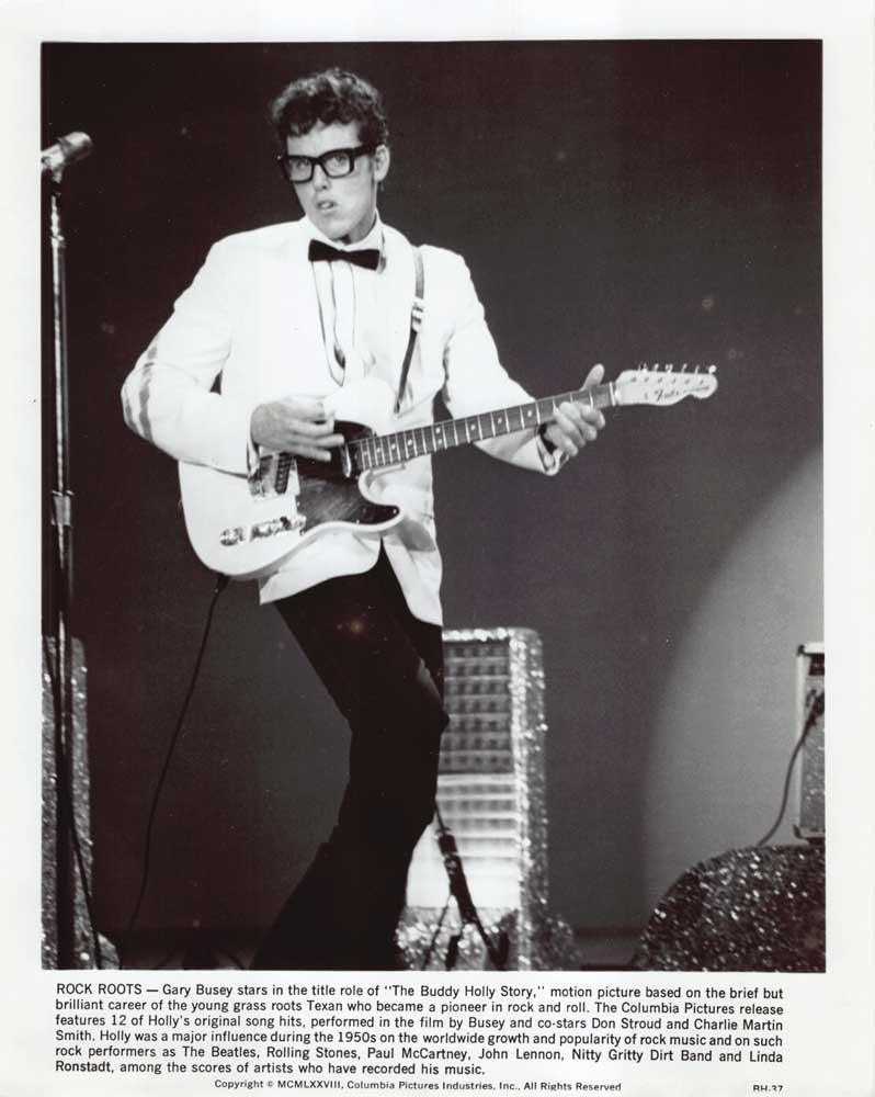 Gary Busey BUDDY HOLLY STORY Don Stroud original 8x10 press photos 1978