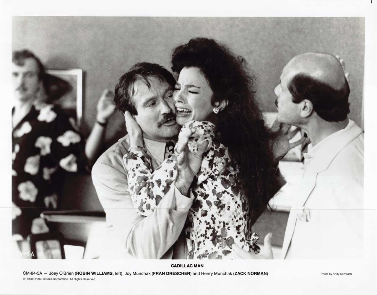 Robin Williams CADILLAC MAN Fran Drescher original 10x8 press photo 1990