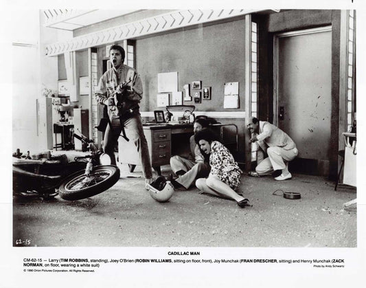 Robin Williams CADILLAC MAN Fran Drescher Tim Robbins original 10x8 press photo