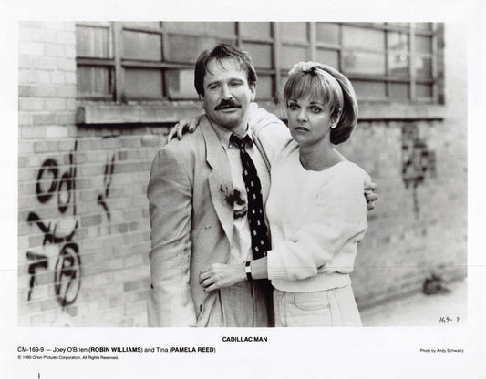 Robin Williams CADILLAC MAN Pamela Reed original 10x8 press photo 1990