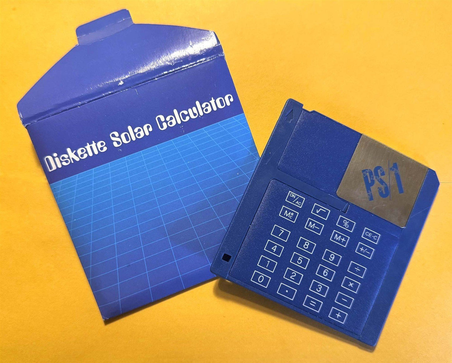 IBM 1980's PS/1 APTIVA promo solar calculator NEW