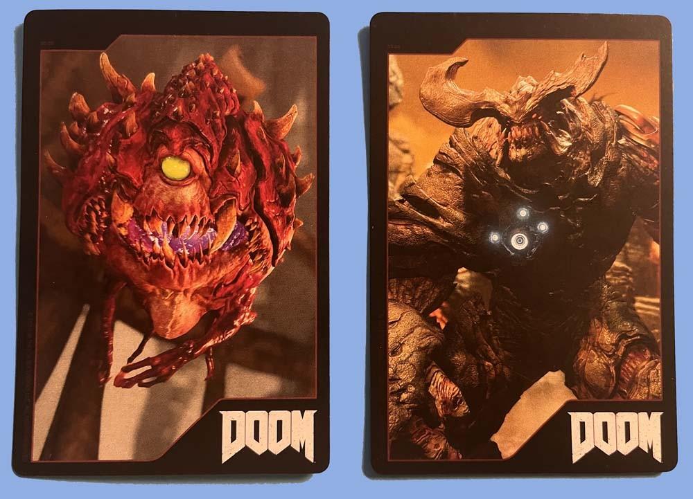 Bethesda DOOM 4 promo trading card set 2016 FutureShop Exclusive