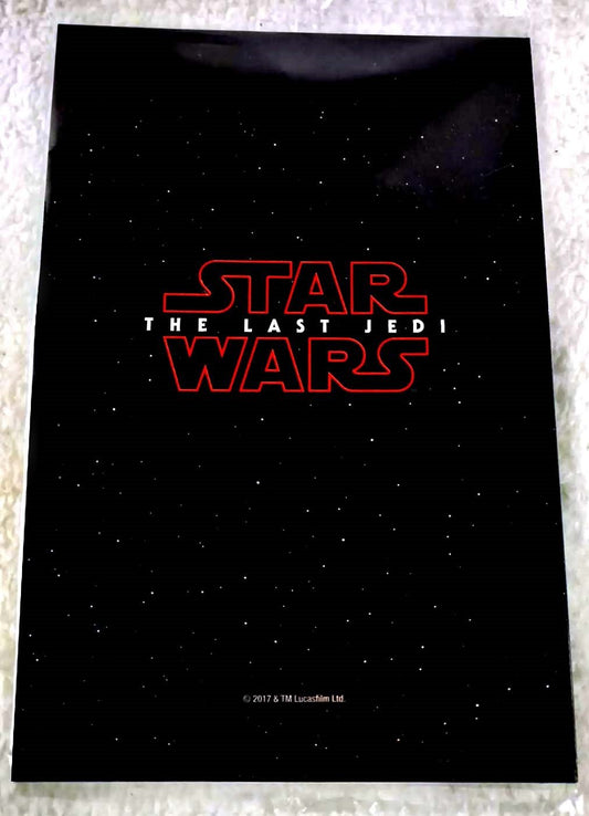 2017 Topps STAR WARS THE LAST JEDI jumbo trading cards AMC 4 promo packs 7½x5