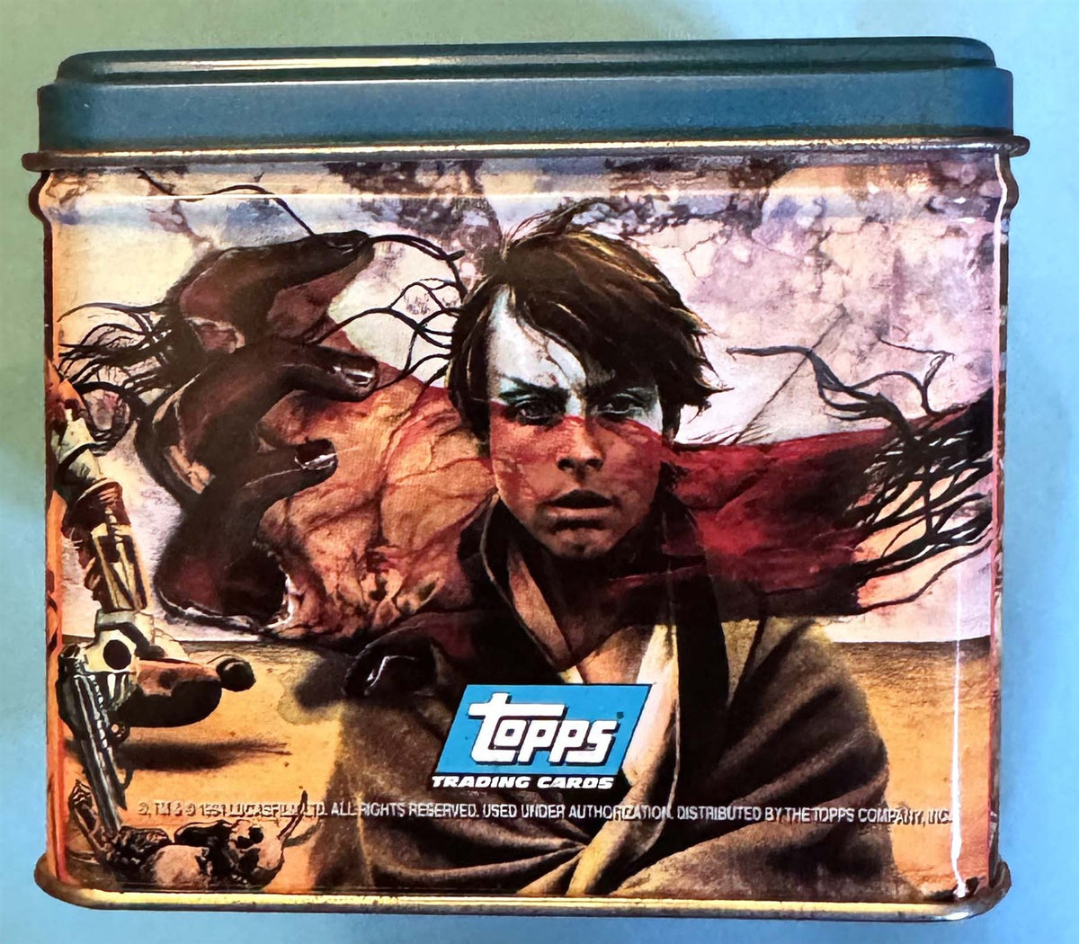 1994 Topps STAR WARS GALAXY Series 2 Collectors Tin Factory Stamped Set #1591