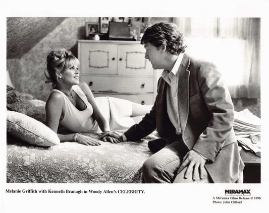 Kenneth Branagh CELEBRITY Melanie Griffith original 8x10 press photo 1998