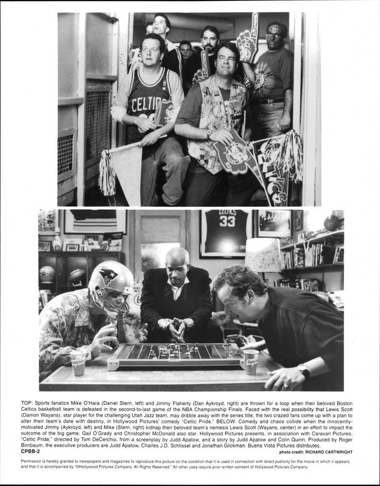 Daniel Stern CELTIC PRIDE Dan Aykroyd Damon Wayans original 8x10 press photo