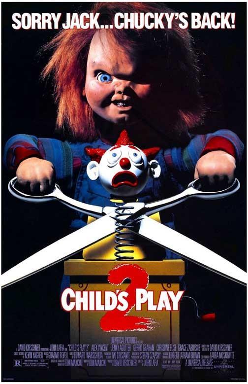 Brad Dourif CHILD'S PLAY 2 movie poster 11x17