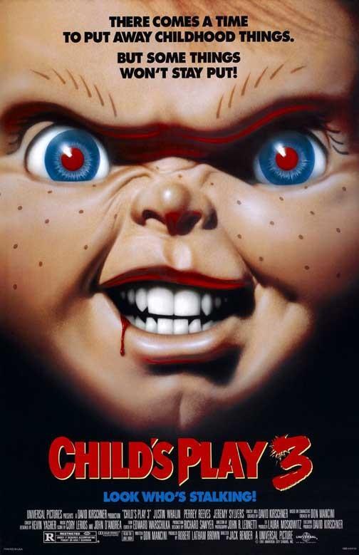 Brad Dourif CHILD'S PLAY 3 movie poster 11x17