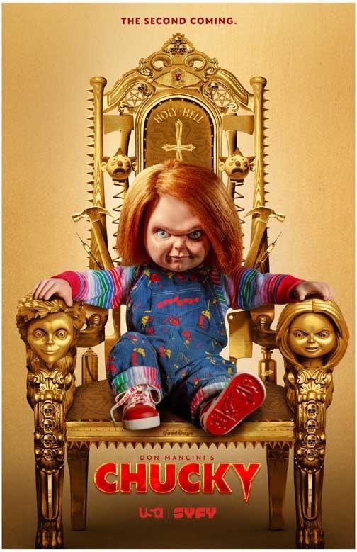 Don Mancini's CHUCKY Brad Dourif movie poster 11x17