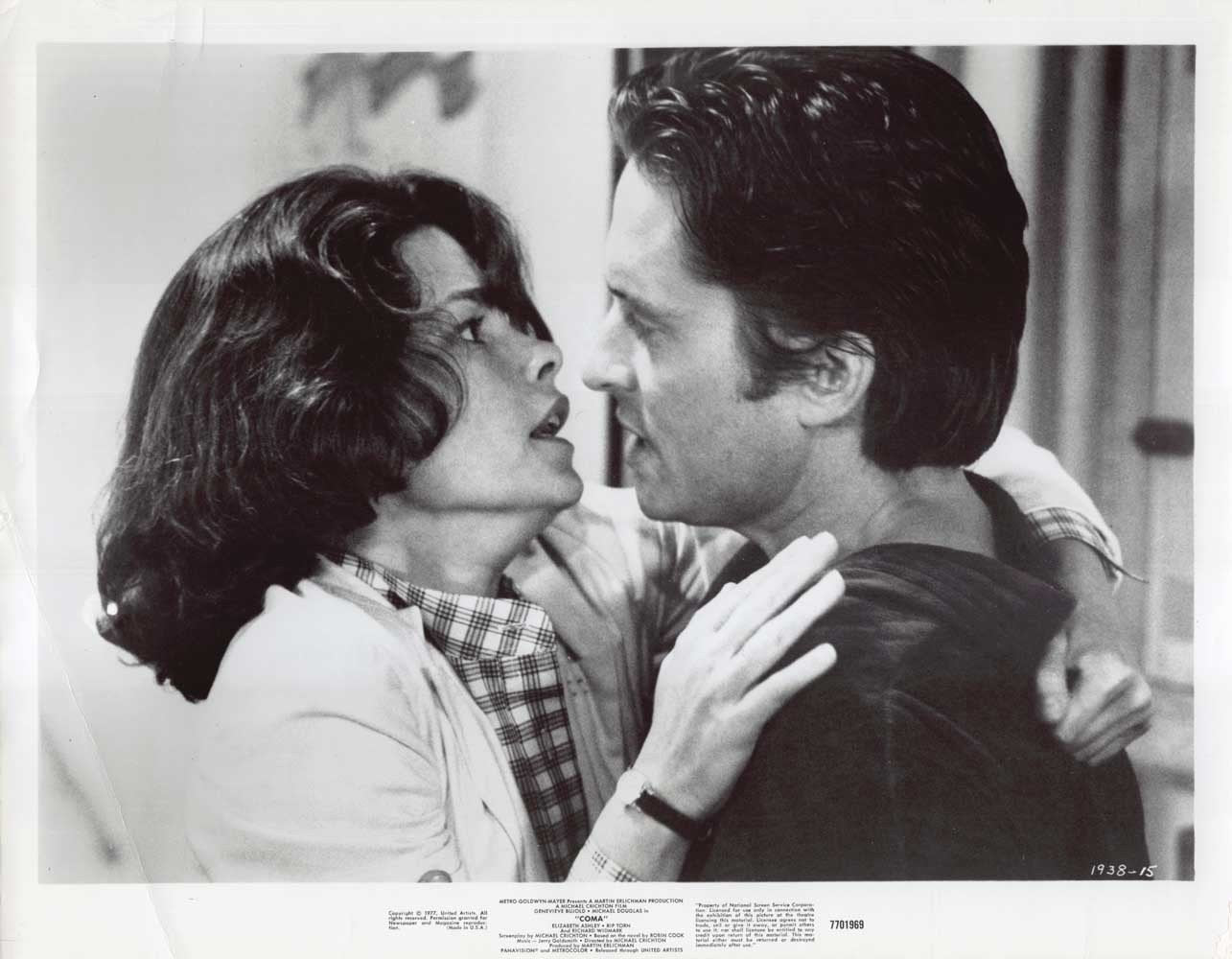 Genevieve Bujold COMA Michael Douglas original 8x10 press photos set 1977