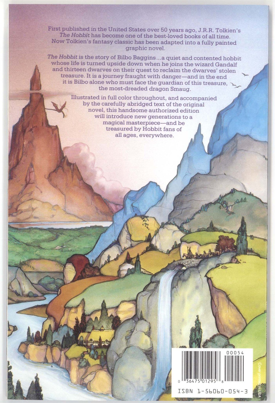 J.R.R. Tolkien Eclipse Books THE HOBBIT graphic novel David Wenzel Charles Dixon