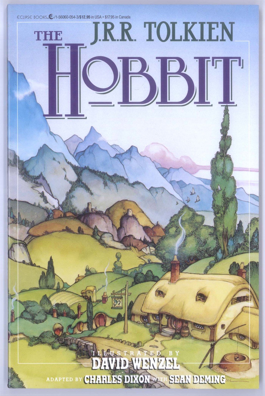 J.R.R. Tolkien Eclipse Books THE HOBBIT graphic novel David Wenzel Charles Dixon