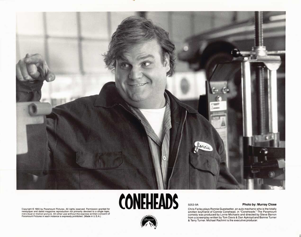Chris Farley CONEHEADS original 10x8 press photo 1993