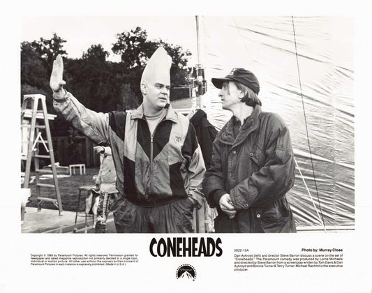 Dan Aykroyd CONEHEADS Steve Barron original 10x8 press photo 1993