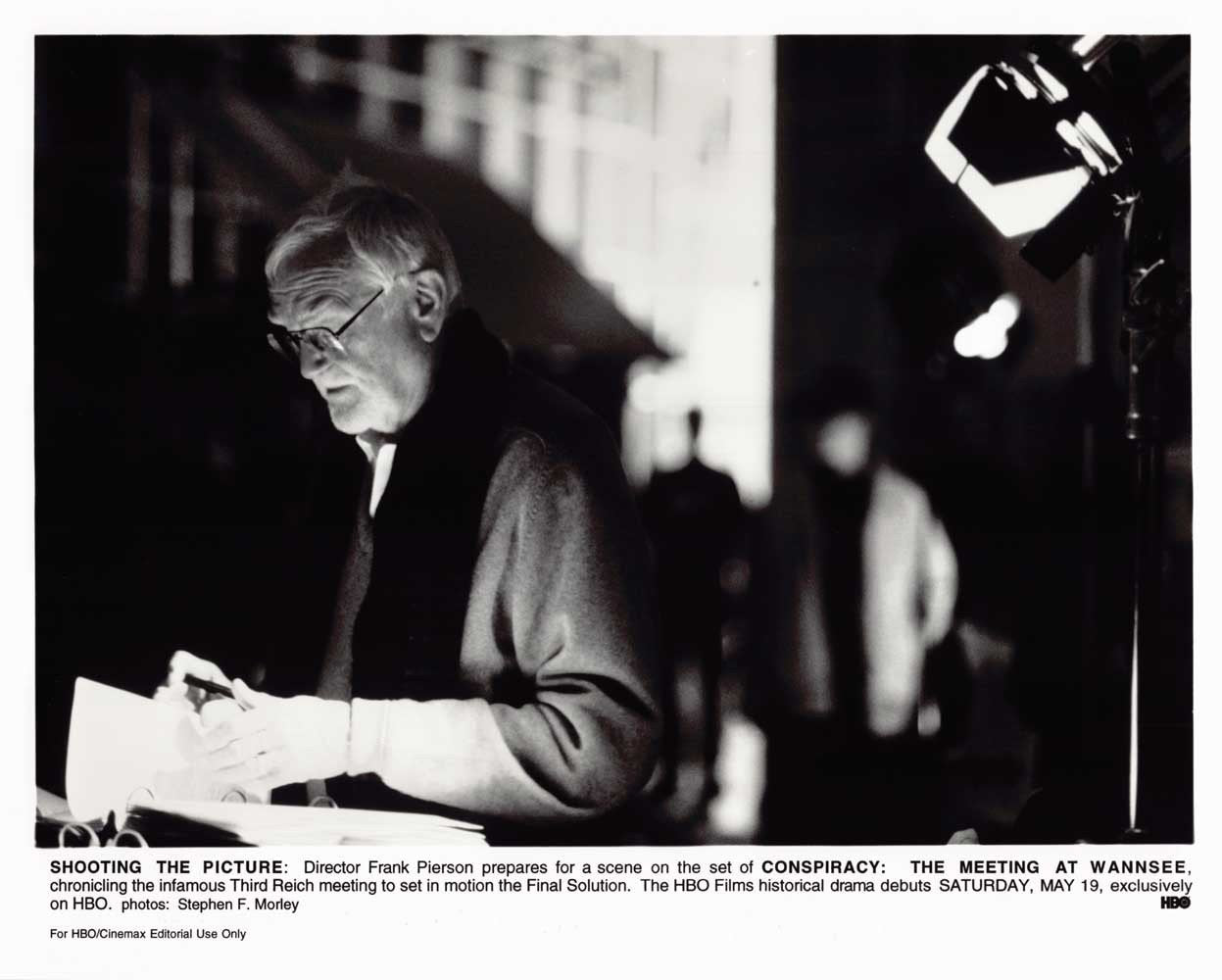 HBO's CONSPIRACY original 10x8 press photo 2001 Frank Pierson
