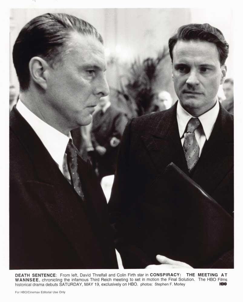 David Threlfall CONSPIRACY Colin Firth original 8x10 press photo 2001