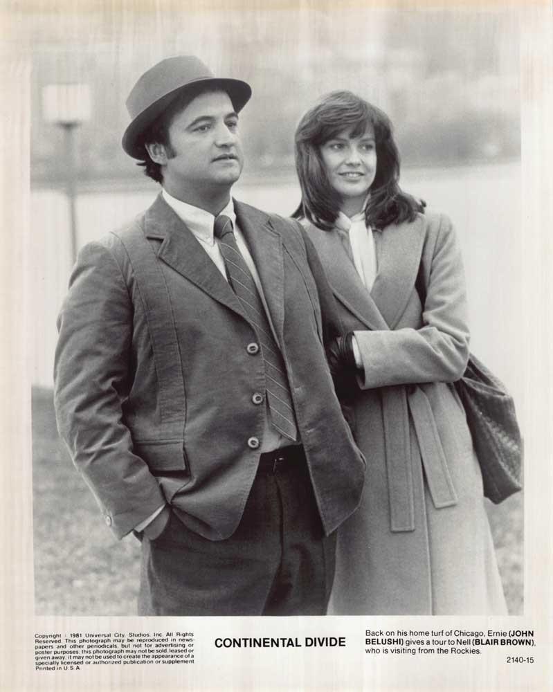 Blair Brown CONTINENTAL DIVIDE John Belushi original 8x10 press photo 1981