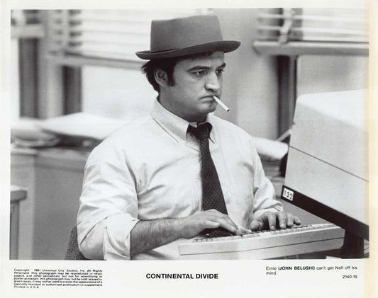 CONTINENTAL DIVIDE John Belushi original 10x8 press photo 1981