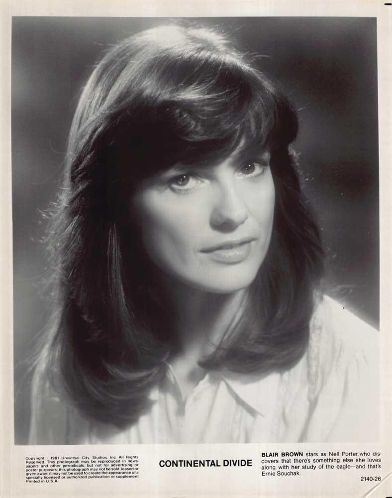 Blair Brown CONTINENTAL DIVIDE original 8x10 press photo 1981