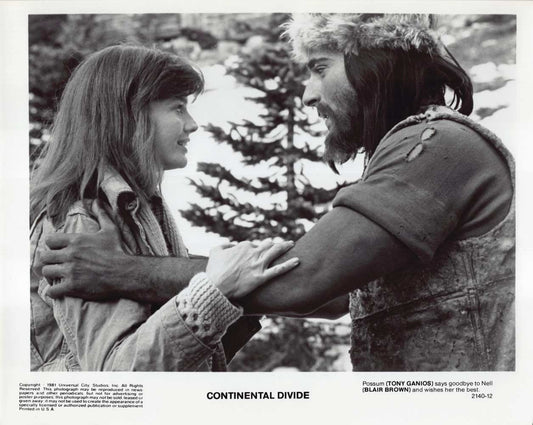 Blair Brown CONTINENTAL DIVIDE Tony Ganios original 8x10 press photo 1981