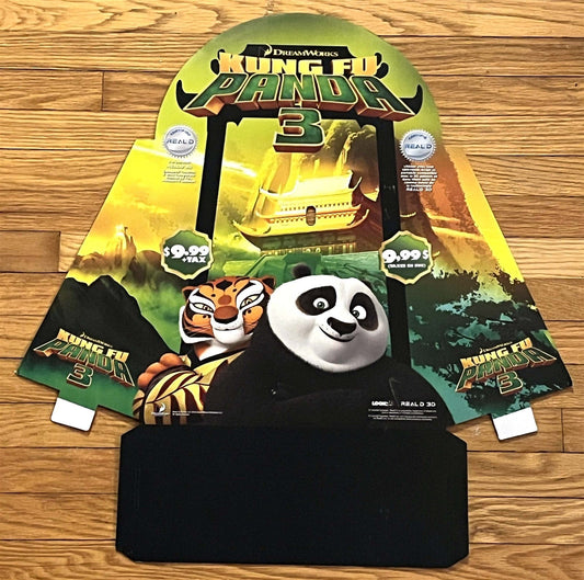 Look3D theatre counter display KUNG FU PANDA 3 mint NEW 3D glasses display