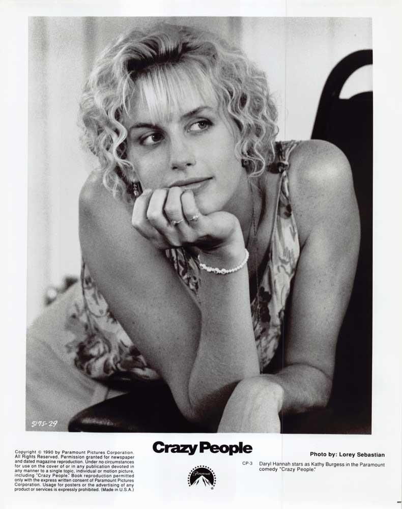 Daryl Hannah CRAZY PEOPLE original 8x10 press photo 1990