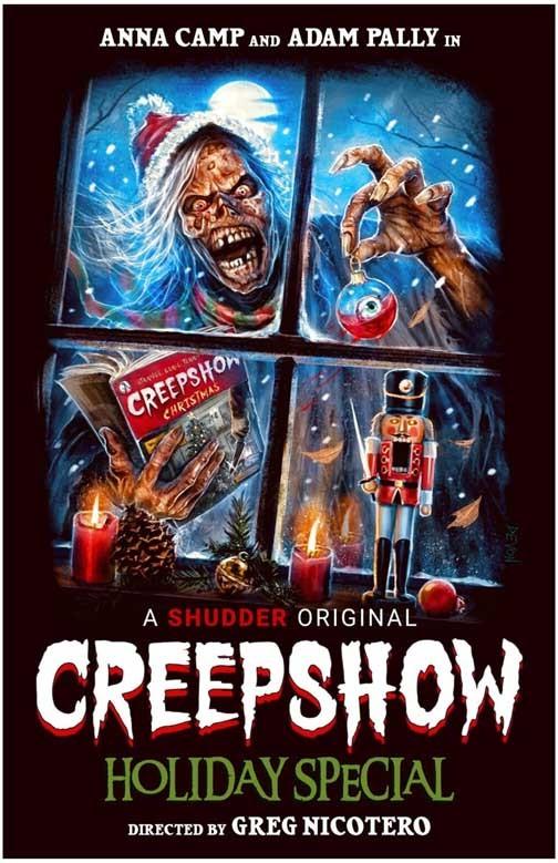 Anna Camp CREEPSHOW HOLIDAY SPECIAL Adam Pally movie poster 11x17