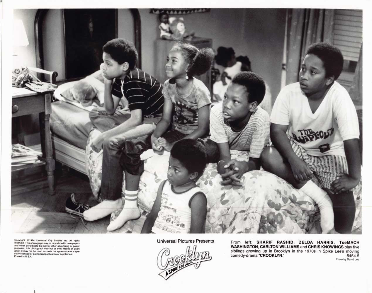 Sharif Rashid Zelda Harris CROOKLYN original 8x10 press photo 1994 Spike Lee