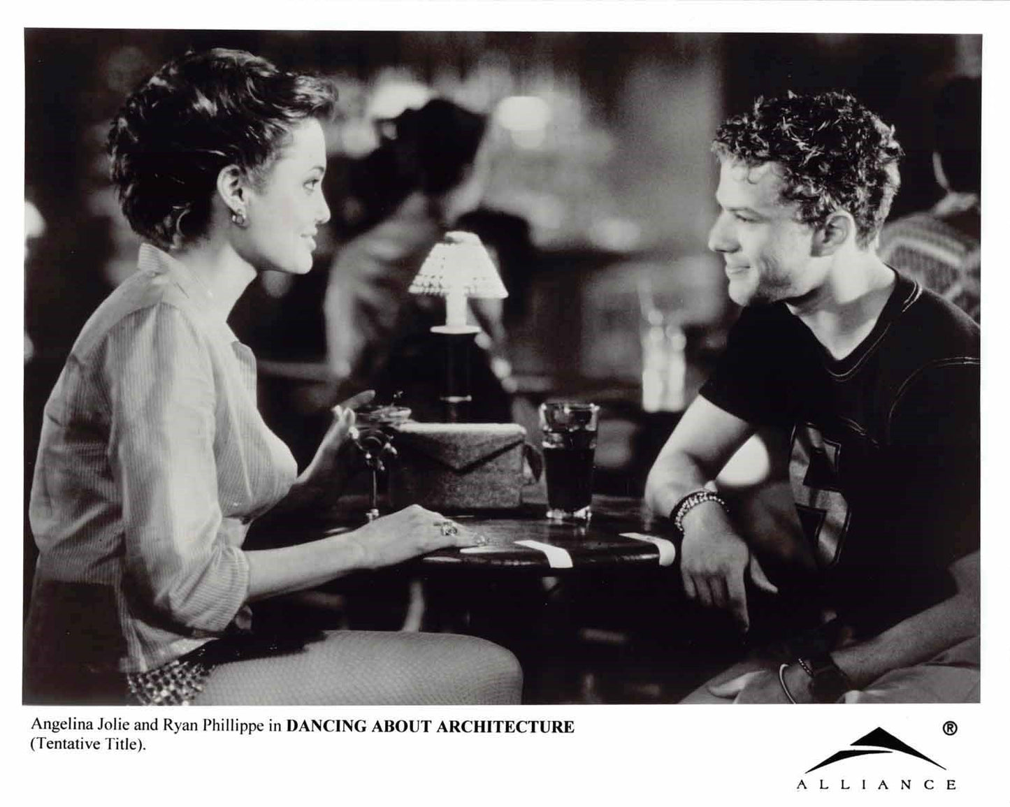 Angelina Jolie PLAYING BY HEART Ryan Phillippe original early press photo 1998