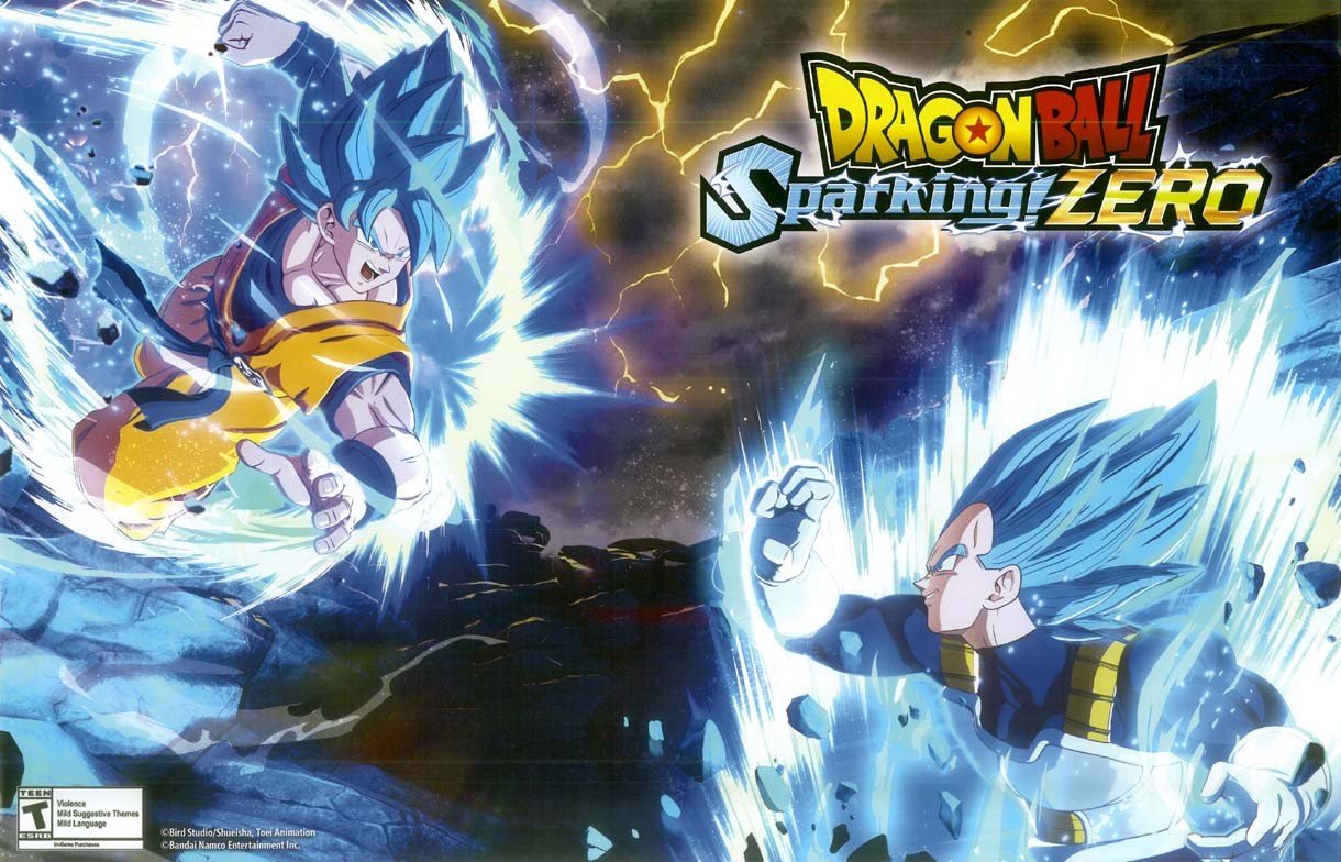 DRAGON BALL Sparking! Zero original Imax studio movie poster 17x11