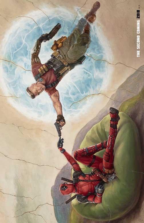 Ryan Reynolds DEADPOOL 2 The Creation Of Adam Josh Brolin movie poster 11x17