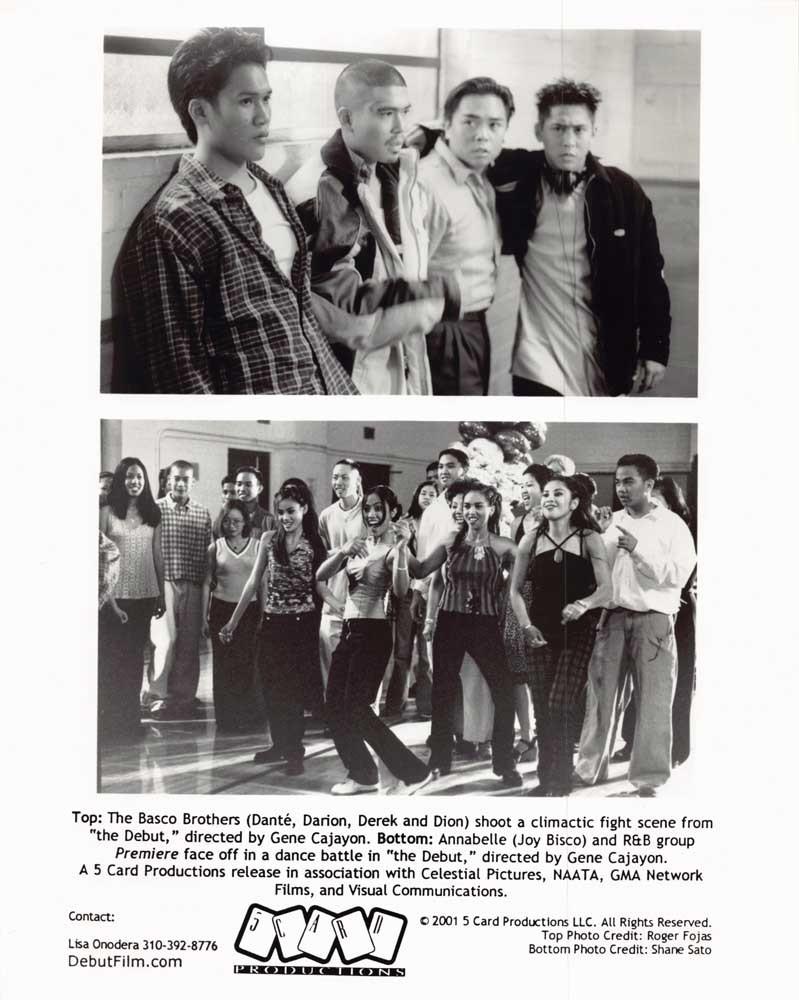 Basco Brothers THE DEBUT Joy Bisco original 8x10 press photo 2001