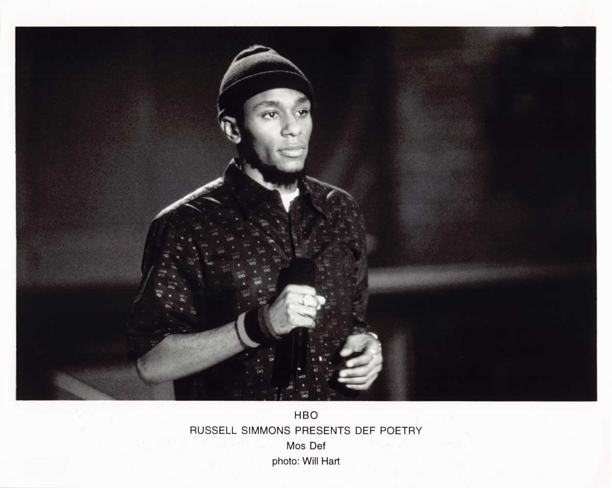 Mos Def RUSSELL SIMMONS PRESENTS DEF POETRY original 10x8 press photo