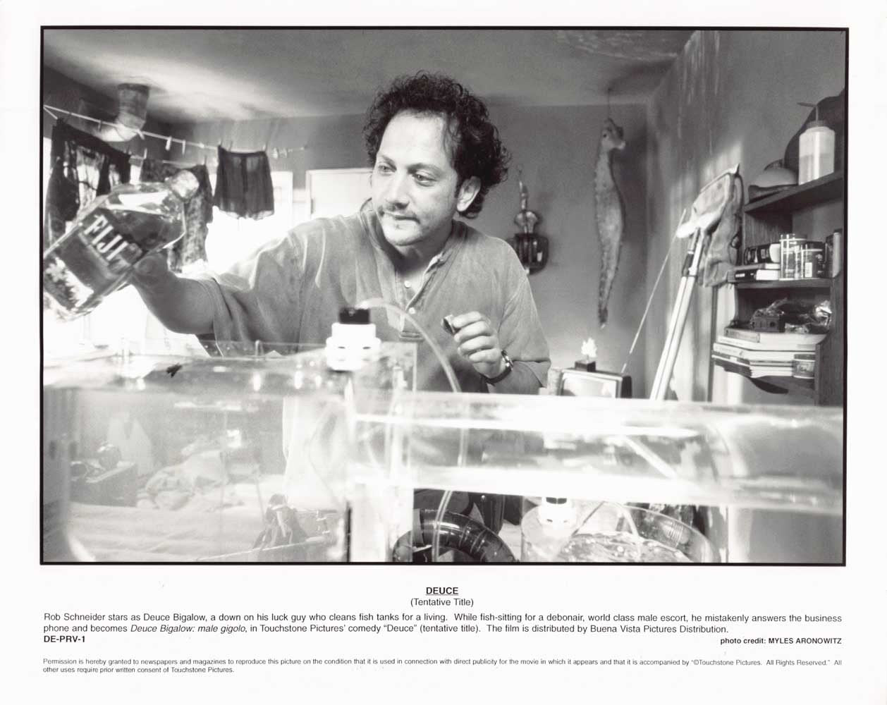 Rob Schneider DEUCE BIGALOW Marlow Thomas original 8x10 press photos 1999